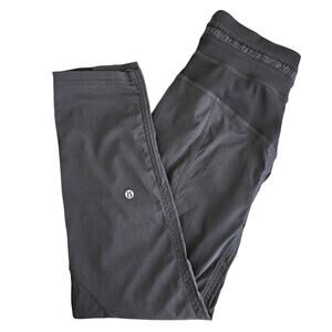 Lululemon Dance Studio Cropped Black Pant Adjustable Hem | Women's 2